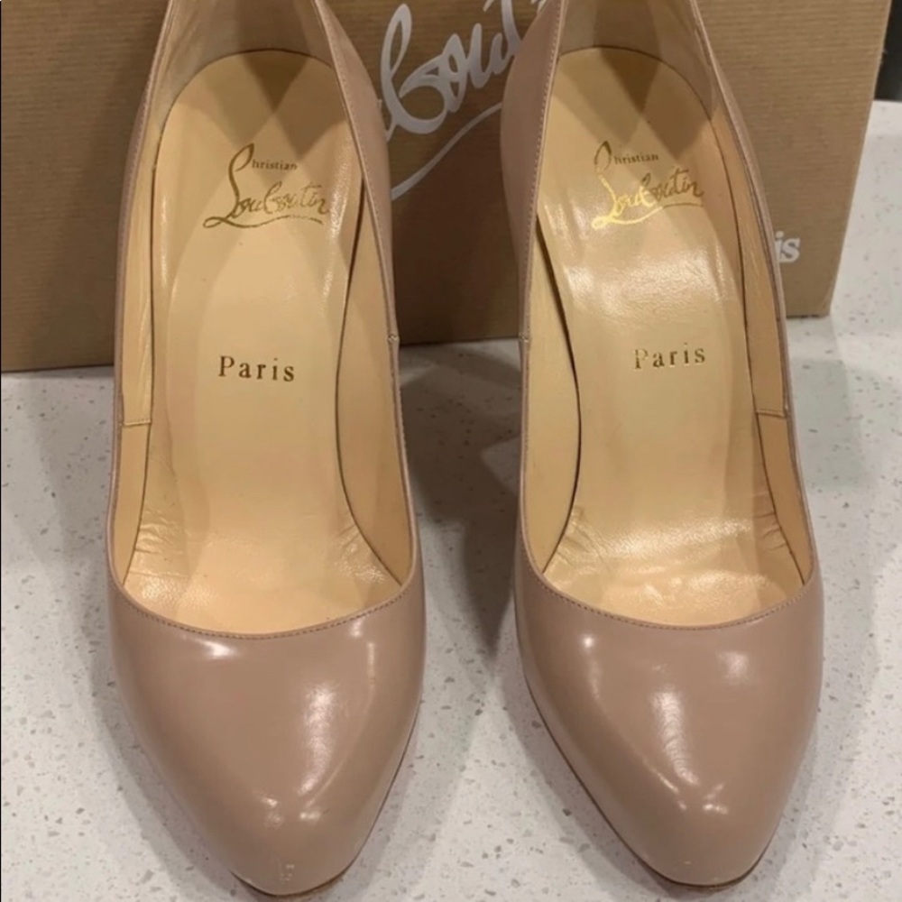 Christian Louboutin Decollete 100 Jazz Pumps 37